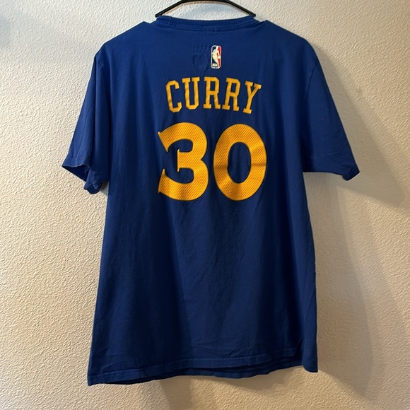 Adidas Golden State Warriors Stephen Curry short sleeve size large - Picture 5 of 6